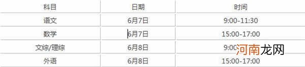 每年高考时间是几月几 2021高考时间安排优质