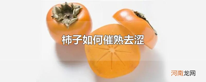 柿子如何催熟去涩