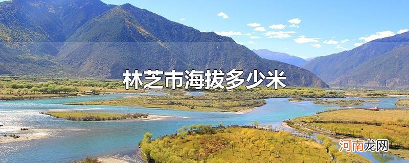 林芝市海拔多少米