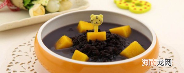 芒果牛奶黑糯米的做法 芒果牛奶黑糯米怎么做