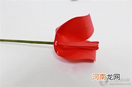 彩纸郁金香花束制作方法