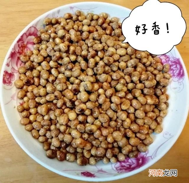 香脆美味简单易操作的炒黄豆 炒黄豆的做法窍门