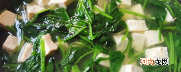 菠菜豆腐汤的潜在危害的做法 菠菜豆腐汤的潜在危害