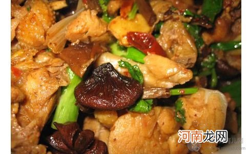 孕期食谱 香菇鸡肉茸