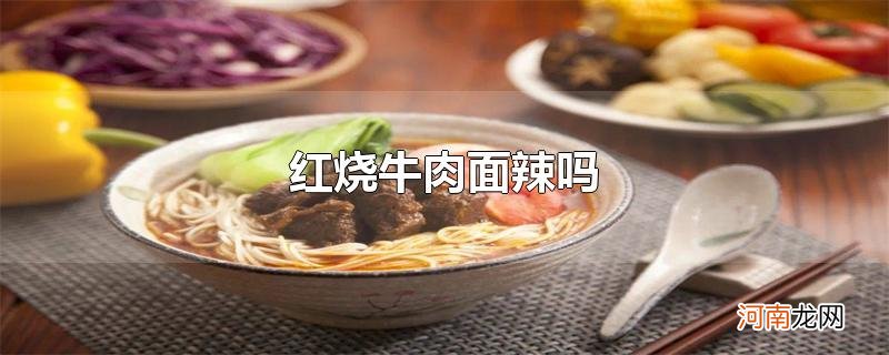 红烧牛肉面辣吗优质