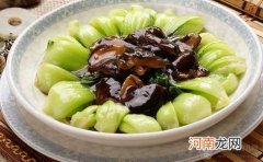 补叶酸食谱 冬菇油菜