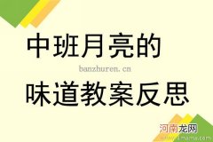 中班语言活动洗月亮教案反思