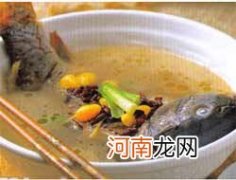 产后催乳食谱:乌鱼通草汤