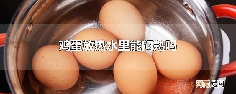 鸡蛋放热水里能闷熟吗优质