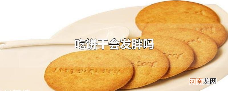 吃饼干会发胖吗优质