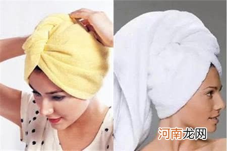 可爱的毛巾使用方法 怎么包头发才好看