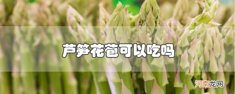 芦笋花苞可以吃吗优质