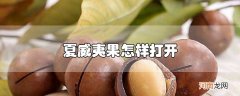 夏威夷果怎样打开优质