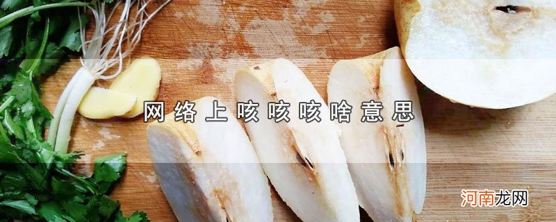 网络上咳咳咳啥意思优质