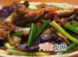 儿童食谱鸭类：烤鸭烧紫茄