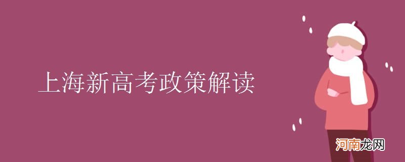 上海新高考政策解读优质