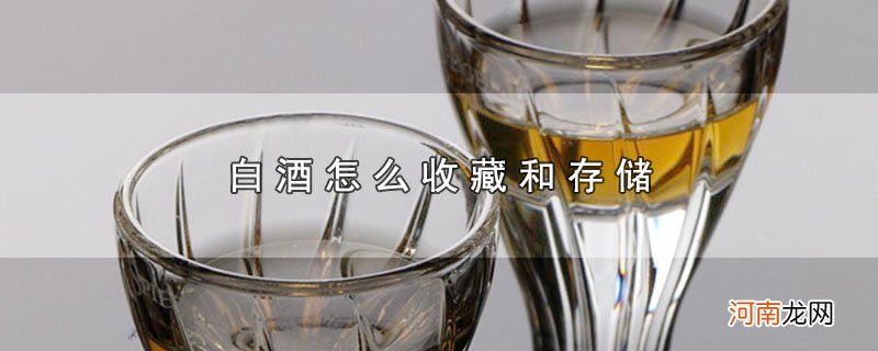 白酒怎么收藏和存储优质