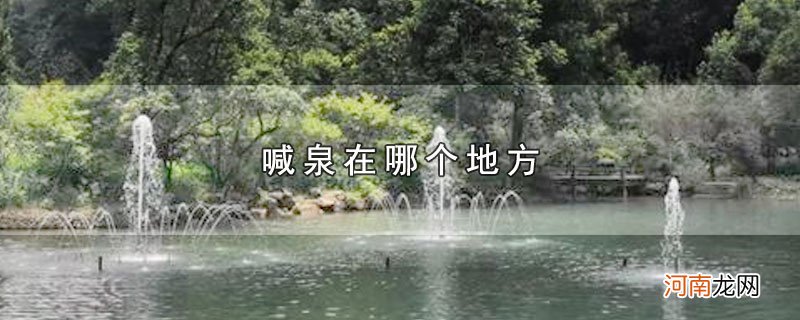 喊泉在哪个地方优质