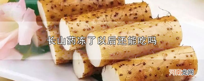 长山药冻了以后还能吃吗优质