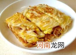 儿童食谱面条类：面条煎饼