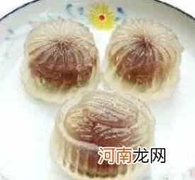 儿童食谱饼类：水晶月饼