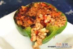 孕妇安胎食谱：青椒酿饭