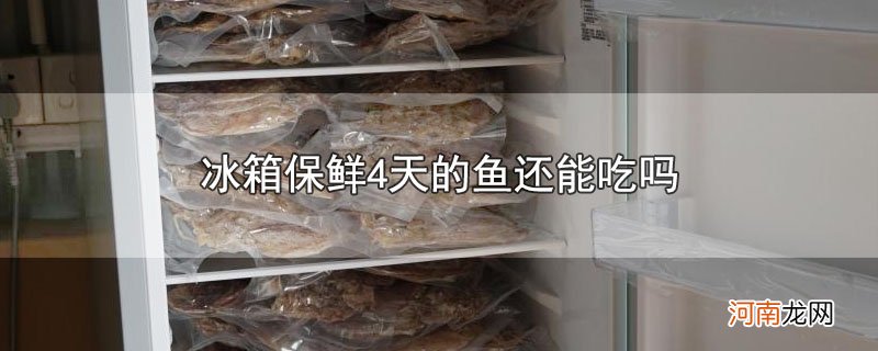 冰箱保鲜4天的鱼还能吃吗优质