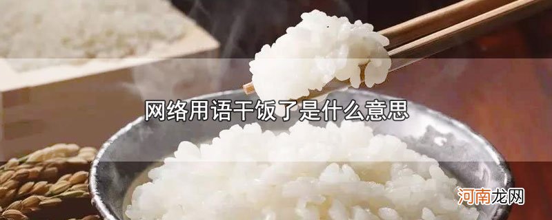 干饭是什么网络意思优质