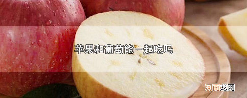 苹果和葡萄能一起吃吗优质