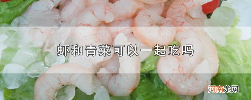 虾和青菜可以一起吃吗优质