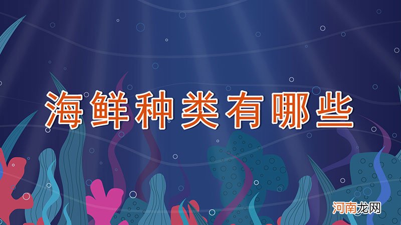 海鲜种类有哪些优质