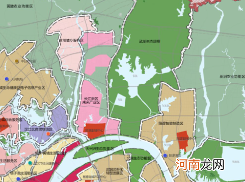 武汉长江新区包括哪些地方