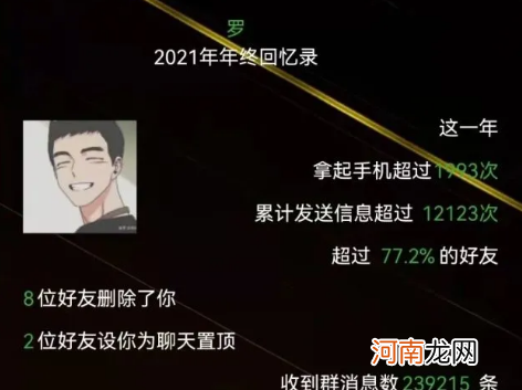 微信2021年终回忆录真的假的