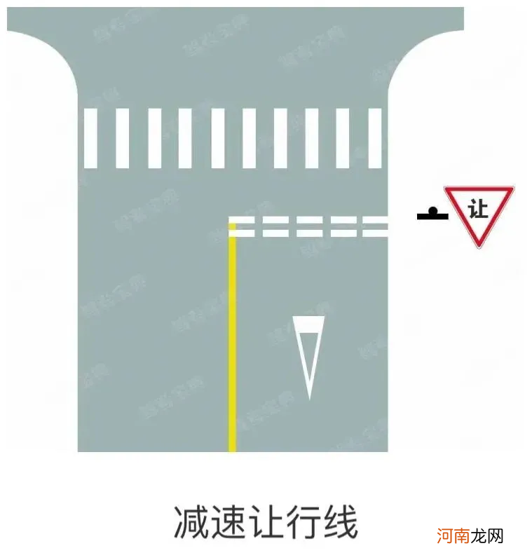 关于“停和让”的标志标线知识盘点 停车让行标志标线