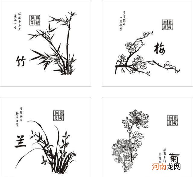 梅兰竹菊的文化内涵 梅兰竹菊的象征意义分别是什么