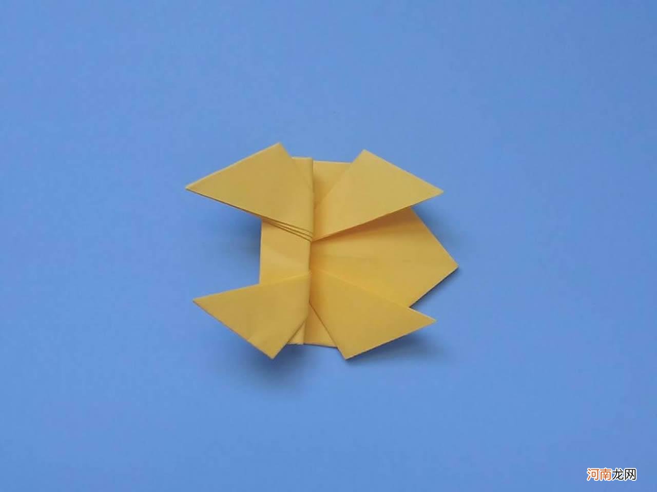 纸青蛙的折法图解简单