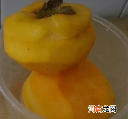 柿饼的制作方法