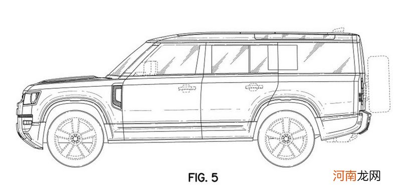 加长版路虎卫士专利图曝光 将今年8月底推出优质