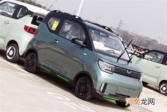 续航提升至300km 新款宏光MINIEV实车曝光优质