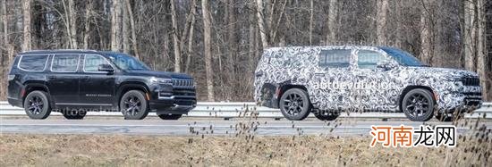 车身尺寸加大 Jeep Grand Wagoneer L渲染图优质
