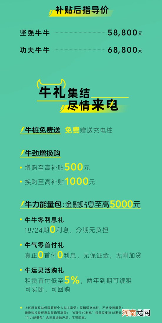 几何EX3 功夫牛上市 售价5.88-6.88万元