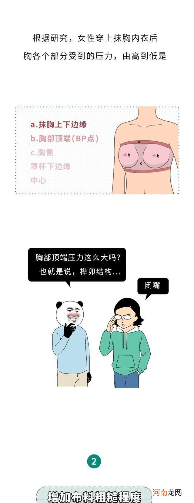 女生穿抹胸为什么不会往下掉 抹胸和文胸的区别