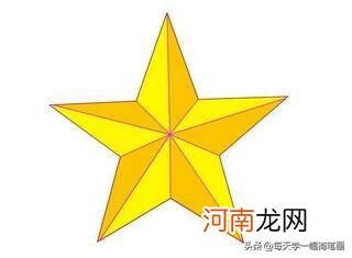 简笔画五角星的画法