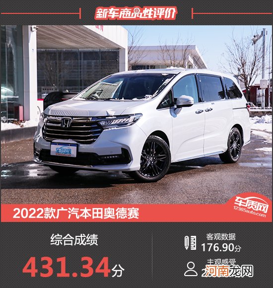 2022款广汽本田奥德赛新车商品性评价优质