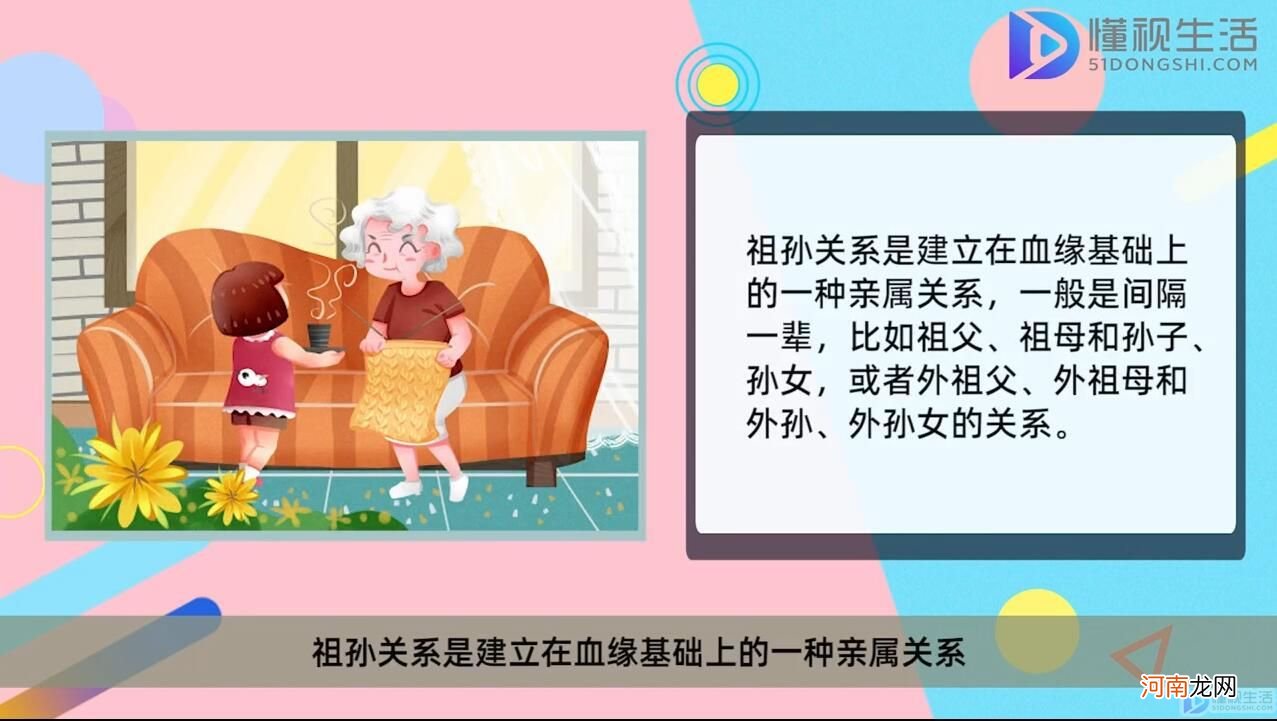 奶奶与孙女关系怎么填是什么关系