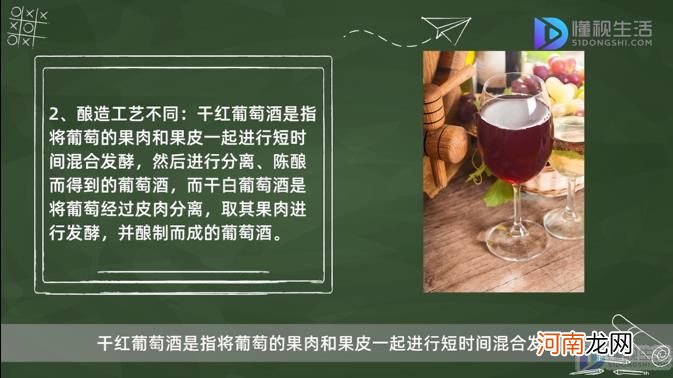 干白葡萄酒和干红葡萄酒的区别