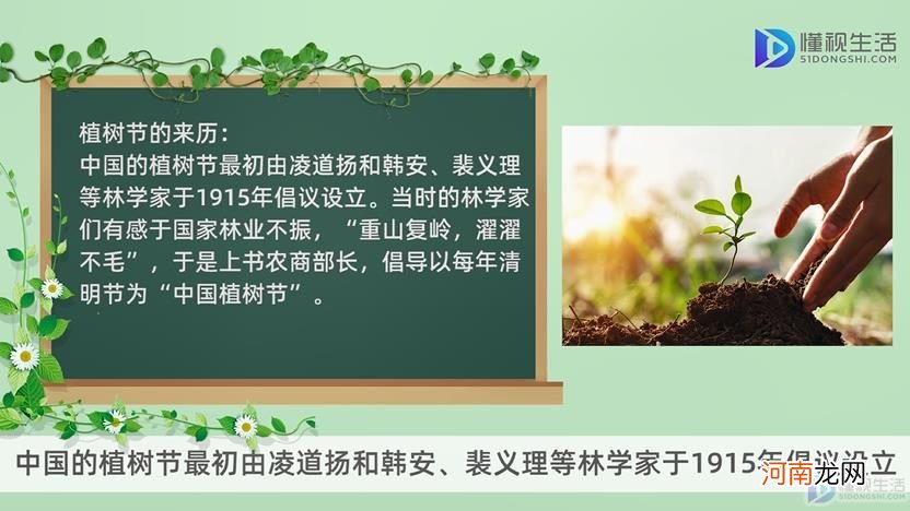 植树节来历和意义