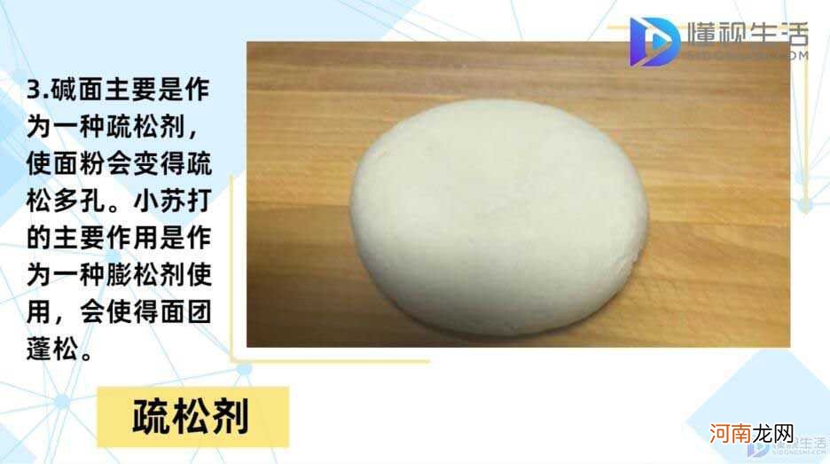 小苏打和食用碱有什么区别