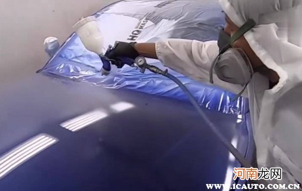 汽车喷漆技术教程，汽车喷漆的步骤和方法优质