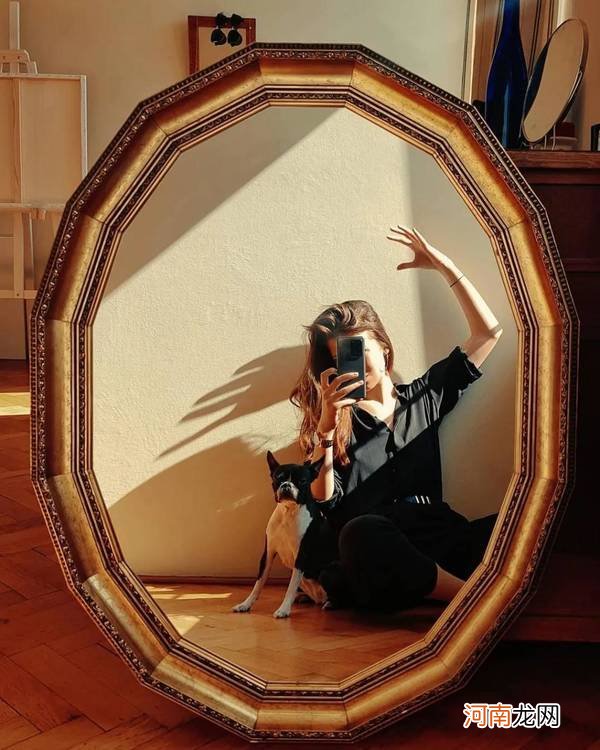 利用影子创意自拍